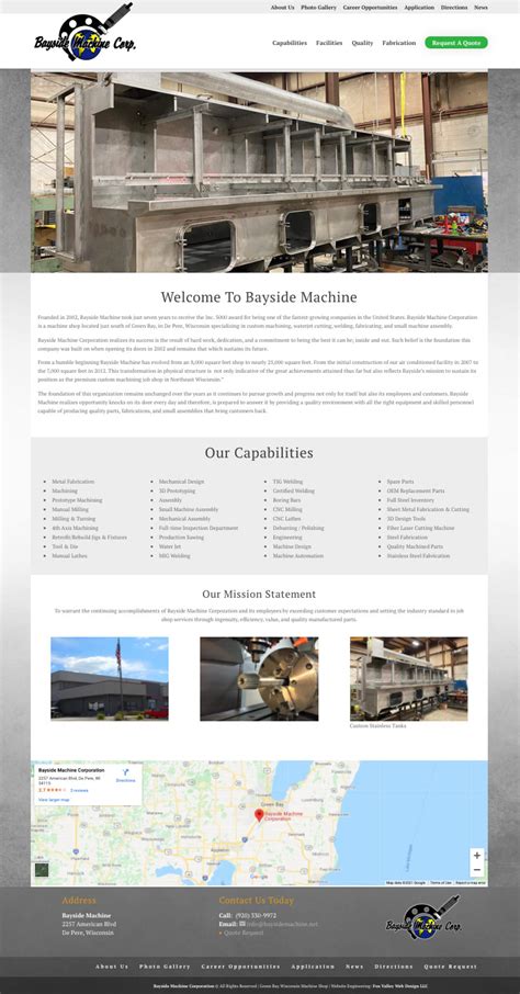 metal fabrication bayside|bamf manufacturing website.